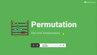 Permutation Basic | Permutation Discrete Mathematic | Permutation Introduction | Permutation Type 1