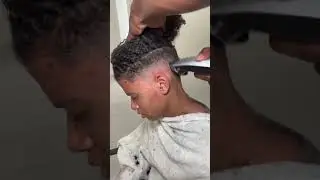 Dad and mom cut and braid son hair for his reaction 