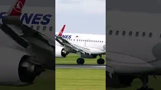 RARE 23L Landing at Manchester Airport ✈️😳