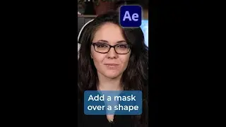 Add a mask over a shape layer in After Effects 