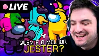 LIVE DE AMONG US - QUEM É O MELHOR JESTER?