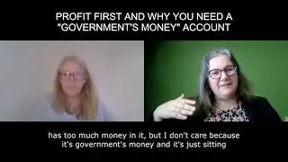 Profit First and why you need a  Government's Money  account #SHORTS