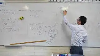 The Derivative of log fx base e