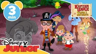 Kapitan Jake i Piraci z Nibylandii – Kamień zguby. Oglądaj tylko w Disney Junior!