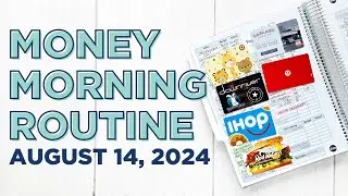 Money Morning Routine | Gift Cards + Realistic Budget