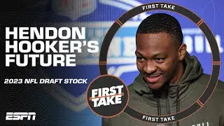 Are we sleeping on QB Hendon Hookers NFL Draft stock? 🧐 | First Take