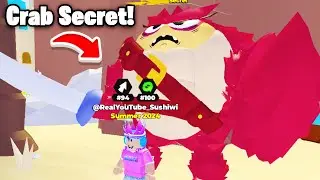 ROBLOX TAPPING LEGENDS FINAL I GOT NEW SECRET CRAB ADVENTURER PET!