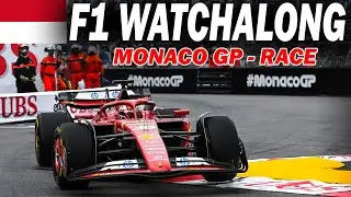 🔴 F1 Watchalong - MONACO GP - RACE - with Commentary & Timings