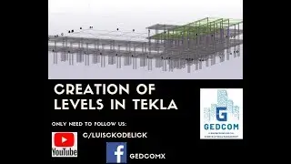 Tekla Structures | 06 Creation of Levels in Tekla