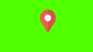 Location Animation Video On Green Screen | Location Animation | non copyrighted footage | NCF