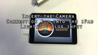 Camera Connection Kit - Record with USB Mic using any Apple iPad