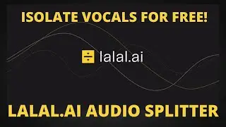 [EASIEST] HOW TO ISOLATE VOCALS AND INSTRUMENTALS (LALAL.AI Audio Splitter)