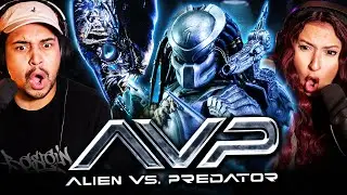 ALIEN VS. PREDATOR (2004) MOVIE REACTION - LET THE FIGHTING BEGIN! - FIRST TIME WATCHING - REVIEW