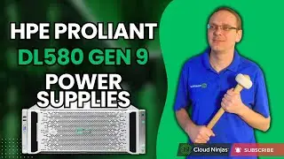 HPE DL580 ProLiant Gen9 Server Power Supplies Overview | Options | How to Install Hot-Plug In