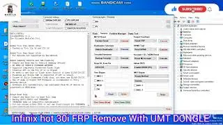 Infinix hot 30i (X669C) FRP Remove With UMT DONGLE