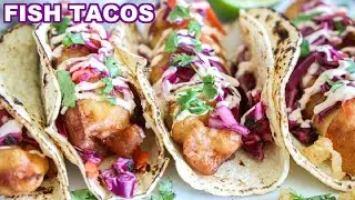 Baja Fish Taco Recipe with Homemade Guacamole