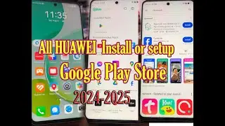 All HUAWEI  Install or setup Google Play Store and Google Product, method easy and simple Via GBox