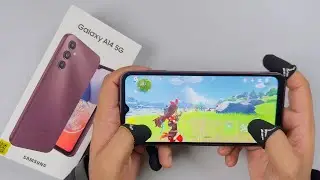 SAMSUNG GALAXY A14 5G GENSHIN IMPACT ANDROID GAMEPLAY TEST VIDEO | NEW ANDROID GAMES