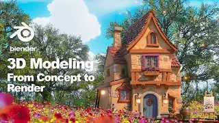 3D Modeling in Blender - From Concept to Render