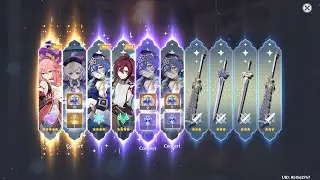 The Luckiest 0 pity 10 pulls of my life (Genshin Impact)