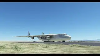 First successful flight in payware Antonov An-225 Mriya (MSFS)