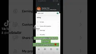 Alhamdullilah first fiverr order complete 🌹 #fivem #order #onlineearning #earning #earningapp