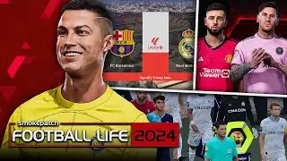 ЛУЧШИЙ ПАТЧ (СЕЗОН 23/24) на PES 2021 — SP Football Life 2024 ОБЗОР