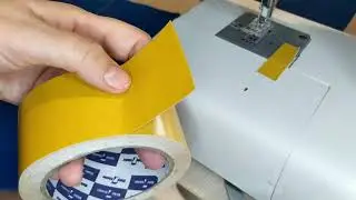 Sewing tricks and tricks to help me sew straight.