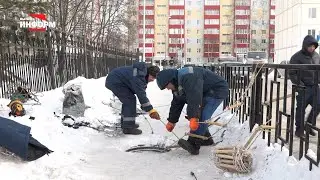 В 5 микрорайоне вновь засоры колодцев