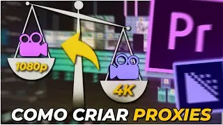 Como EDITAR vídeo MAIS RÁPIDO em computador FRACO | Proxy no Adobe Premiere e Adobe Media Encoder