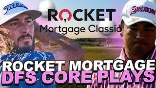 DFS Core Plays - 2023 Rocket Mortgage Classic Draftkings Golf Picks : Top GPP Plays Priced $8,000+