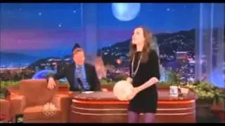 Ellen Page Head Juggling on Conan O'Brian