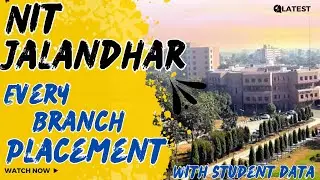 NIT JALANDHAR PLACEMENT| NIT JALANDHAR PLACEMENTS 2024| NIT JALANDHAR| NIT JALANDHAR CUTOFF | JEE