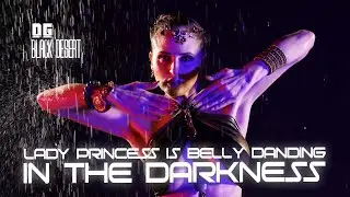 Lady Princess is belly dancing in the darkness ( Black Desert)
