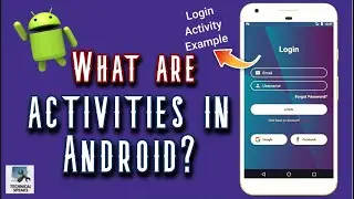 What are Activities in Android? Android Activity Introduction - Explained with Example