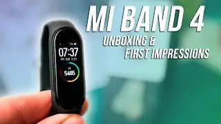 Xiaomi Mi Band 4 Unboxing and First Impressions!