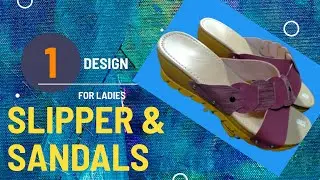 Sandas, Slipper for Ladies / Design 1 Trendy wedge Sandals | Romar Video