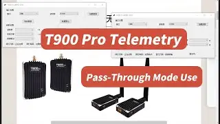 How to use pass through mode on the T900 Pro Telemetry