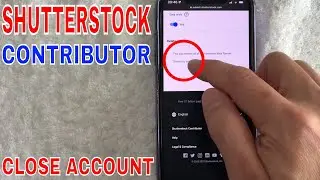 ✅ How To Permanently Close Your Shutterstock Contributor Account 🔴