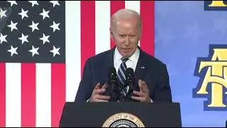 Biden: "You Can Cheer,  It's Alright."