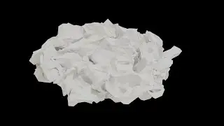 Procedural Crumpled Paper - Blender Tutorial