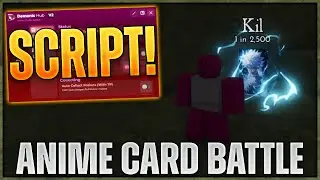 Anime Card Battle Script Hack | Auto Roll, Auto Battle & MORE!