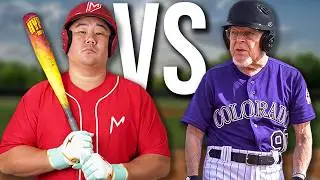 I Challenged Old People To Play Baseball!