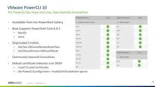 VMware 6.7 APIs and Automation with Kyle Ruddy (@kmruddy)
