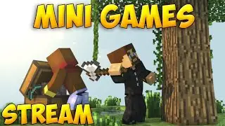 СТРИМЧИК  ПО МАЙНУ! || ИГРАЕМ В МИНИ-ИГРЫ В МАЙНКРАФТЕ!!