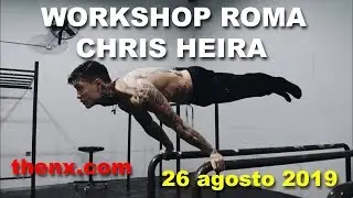 CHRIS HEIRA THENX.com WORKOUT di formazione. video completo