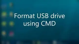 Windows Failed to Format USB Flash Drive? Why Not Format USB Drive Using Diskpart