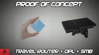 Proof of Concept - TP-Link Travel Router Loading PS2 Games Using OPL and USB/SMB