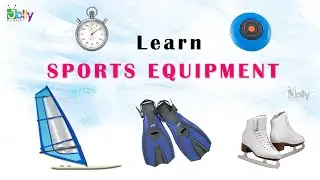 Sports Equipment Names for Kids in English | Sports Goods & Equipment for kids |Sports Goods Names