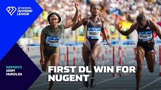 Jamaican hurdles talent Ackera Nugent grabs first DL win in Silesia - Wanda Diamond League 2024